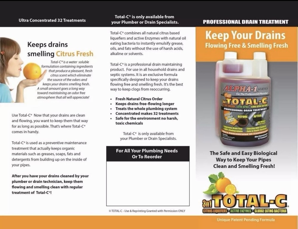 Total-C Drain Treatment