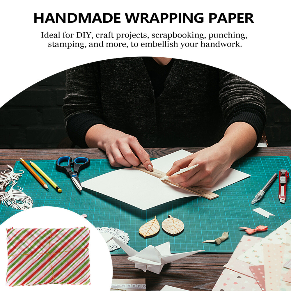 80 Sheets Tissue Papers Gift Wrapping Papers Ultra-thin Wrapping Lined Papers