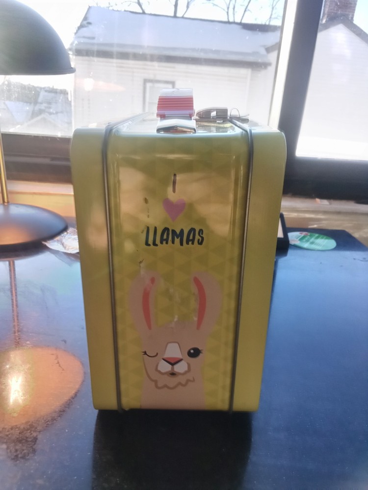 Metal Lunchbox No Prob-Llama :Nice!
