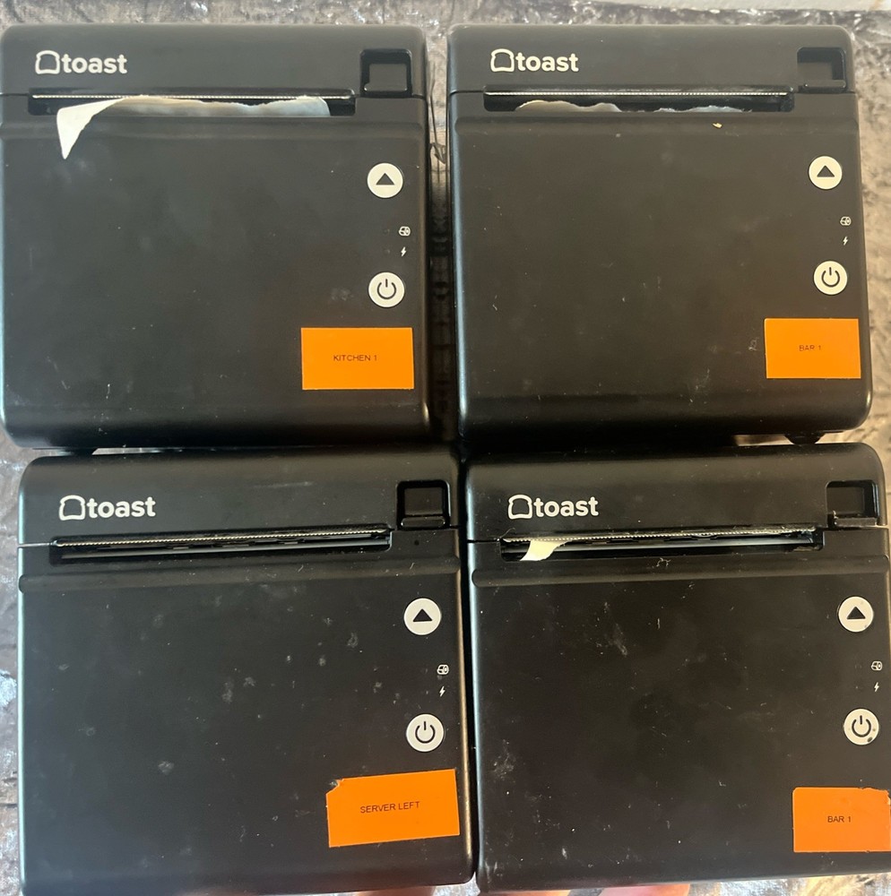 Multi Station (3) Toast POS Touchscreen Terminal Card Reader&Tap ,Printer TT200