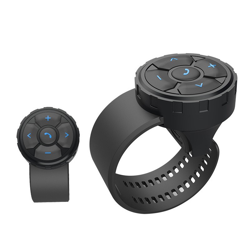 Bluetooth Remote Control Media Button Car Motorcycle Bike Steering Recharging