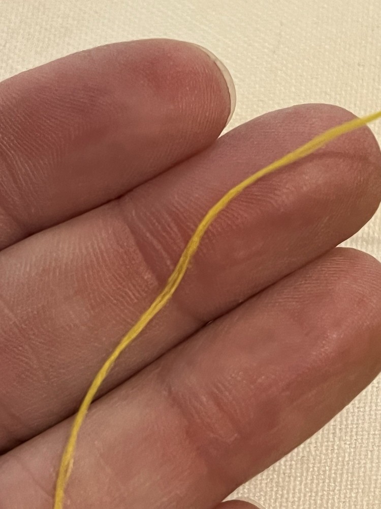 Repreve PC Polyester Sewing Thread Amarillo / Yellow AND Natural Thread Vintage