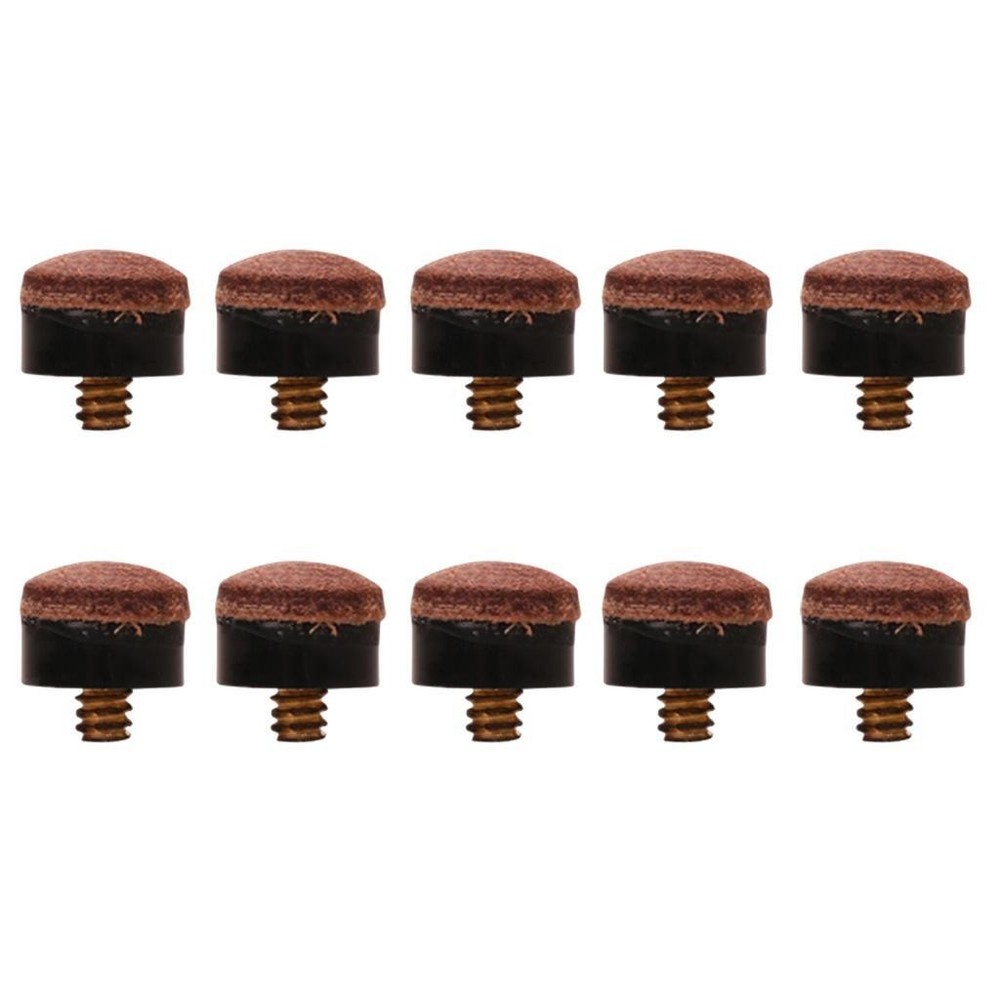 10pcs 12mm Billiards Screw-on Pool Replacement