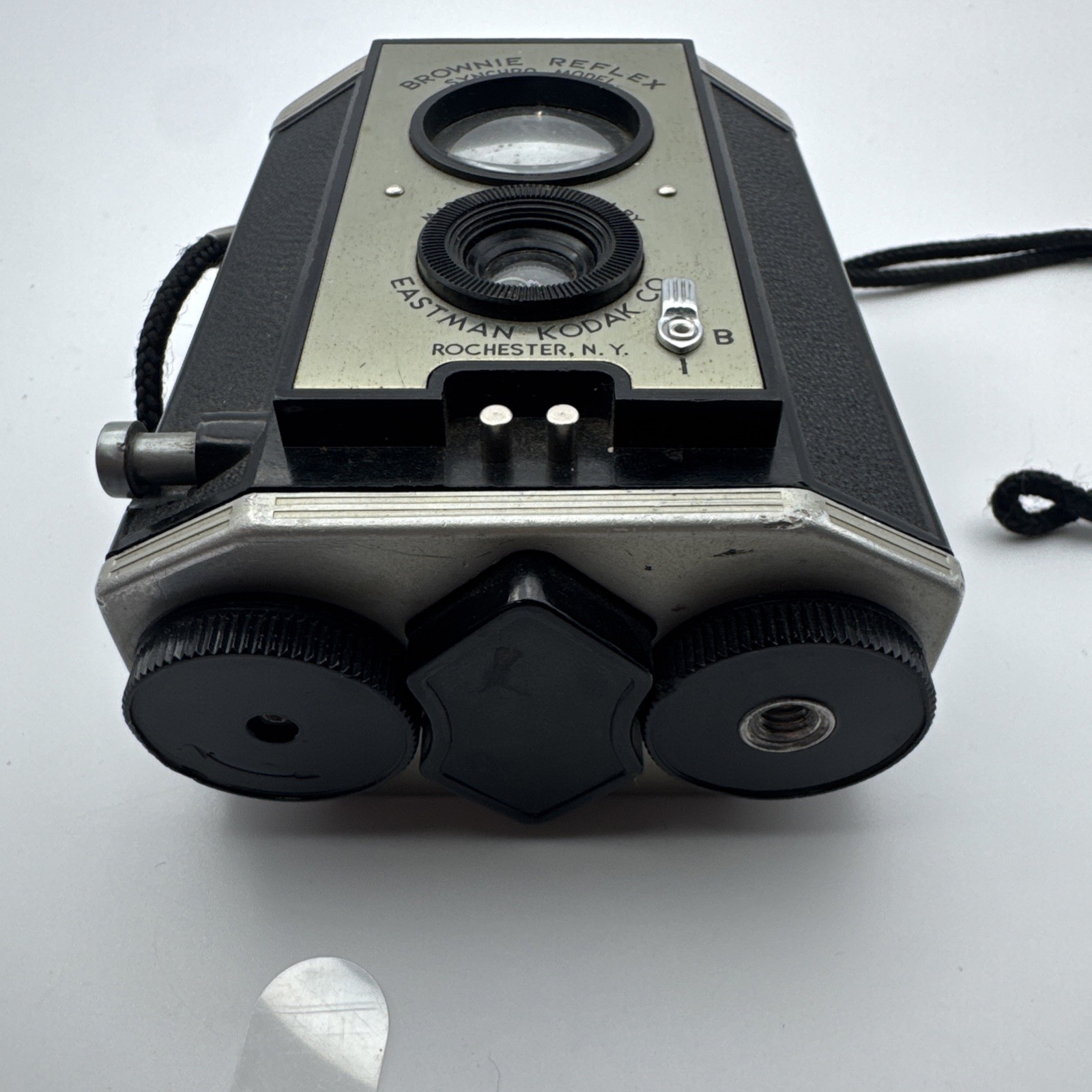 Kodak Brownie Reflex Synchro Model + Chiquita Camera - Untested