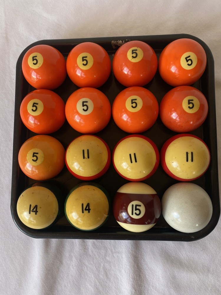 Antique Billiard Balls / Pool Table Balls