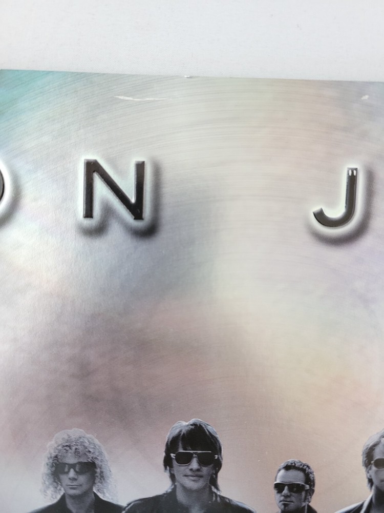 BON JOVI CIRCLE TOUR PROGRAM AND 3D POSTER SET