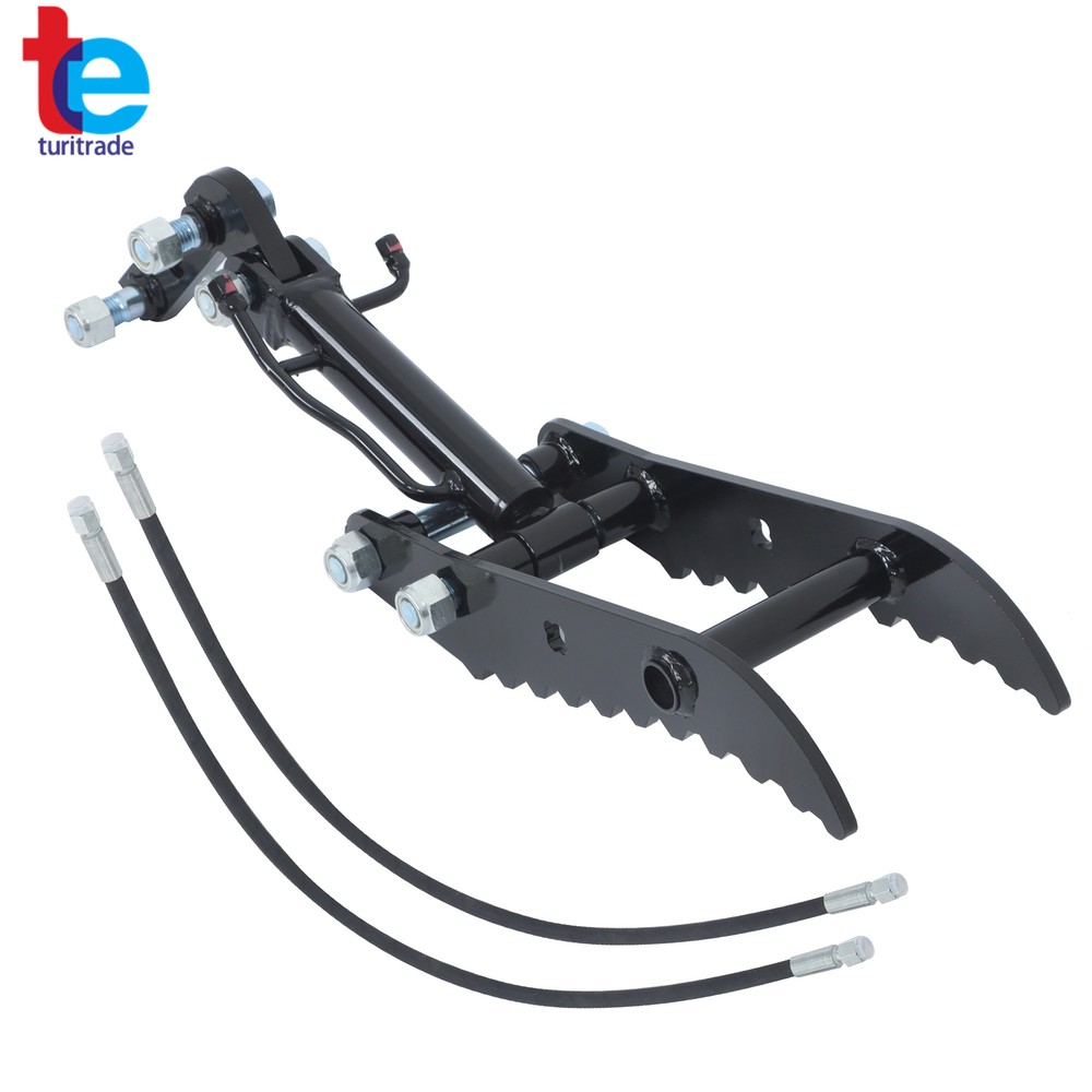 Hydraulic Thumb Attachment for Mini Excavator & Compact Digger Clamp Kit