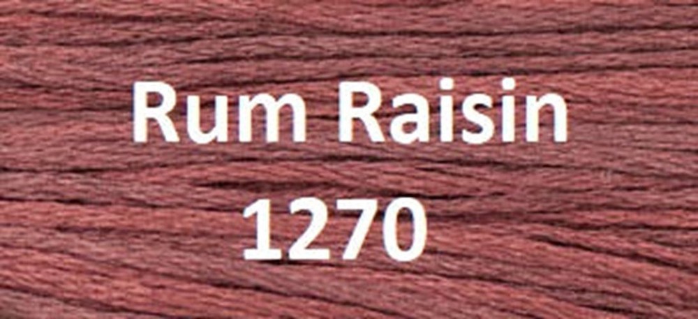 Weeks Dye Works Floss (Rum Raisin-Wisteria)