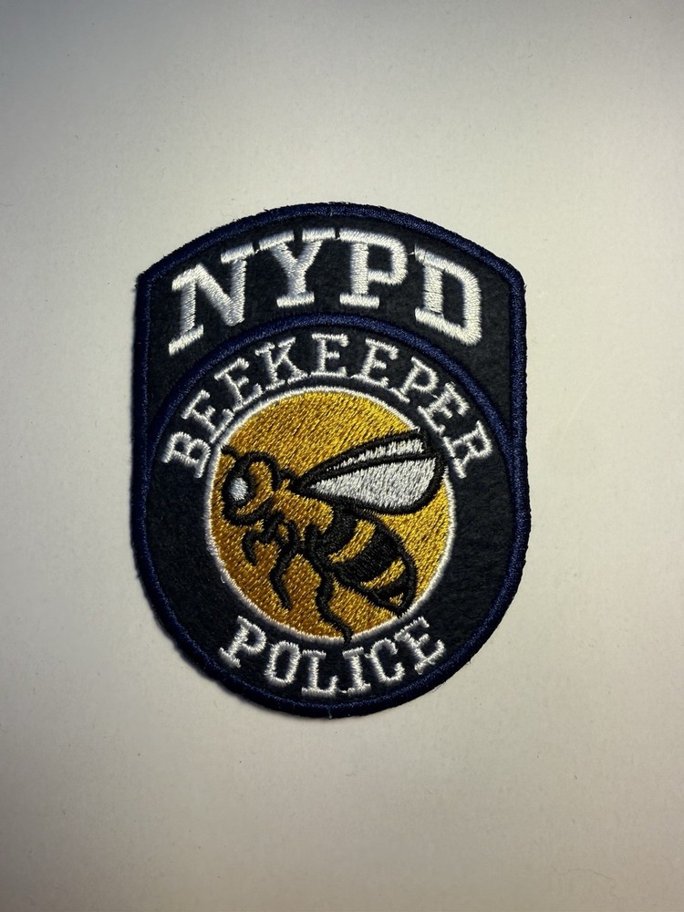 NYPD BEE KEEPER PATCH