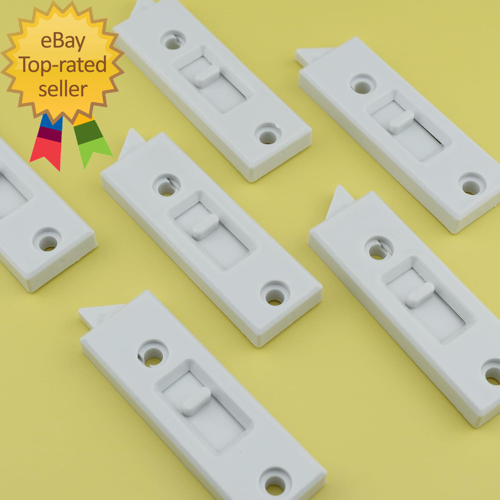 12 Pcs Window Latch Locks Spring Loaded Window Tilt Latch Replacement Part by