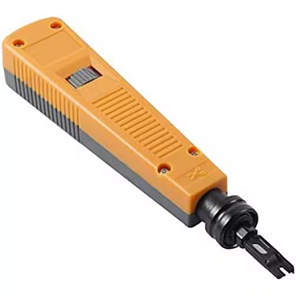 2-Piece Punch down Tool Kit with 110 Blade for Ethernet Keystone Jack Network Wi