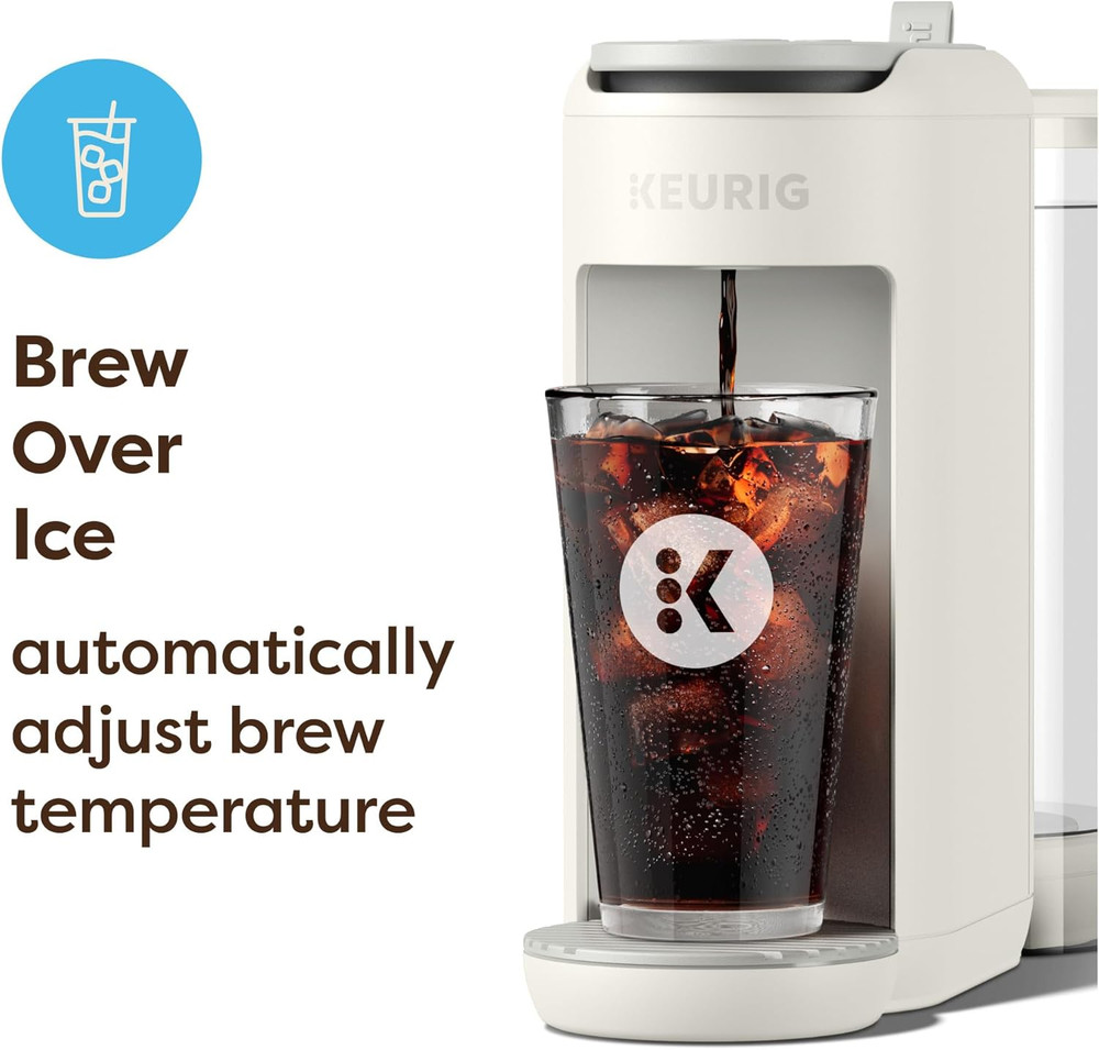 K-Mini Mate plus Single-Serve K-Cup Pod Coffee Maker, Compact, 3 Cup Sizes, Brew