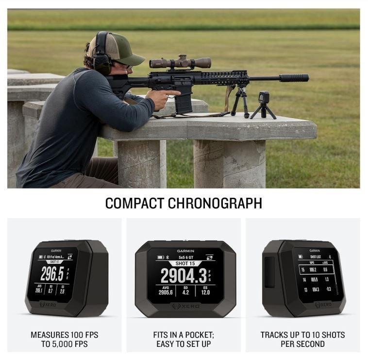 Garmin Xero C2 Compact Reliable Chronograph 010-03953-00