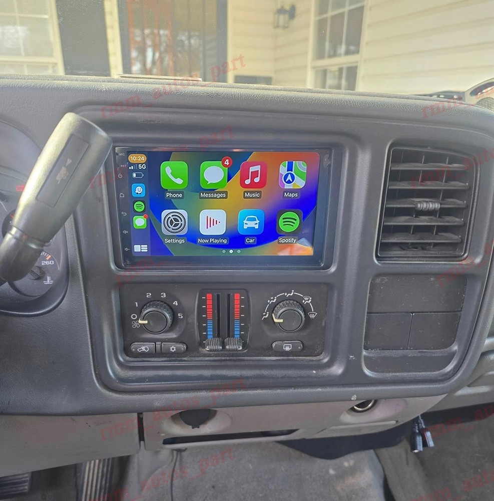 For 2003-2006 Chevy Silverado C/K Pickup Carplay Stereo Radio Android 15 GPS AHD