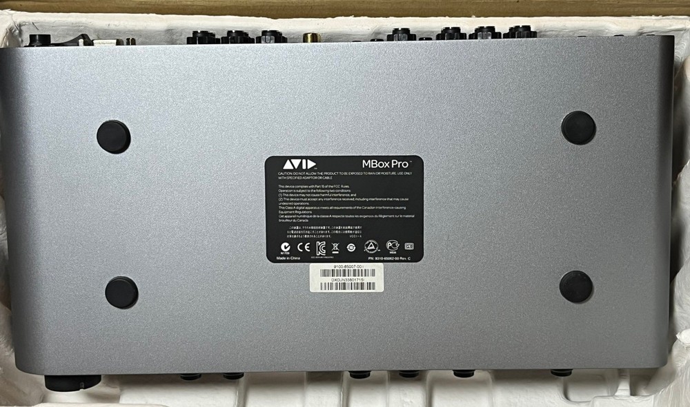 Avid Mbox Pro 8x8 Audio Interface w/ Box, Power Supply & Cables – Works Great