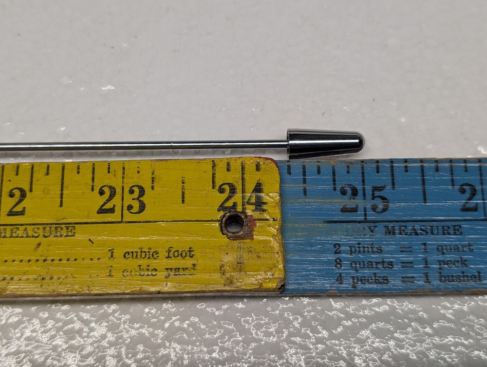 VTG Emphasis Pointer Sterling Case Telescoping 25" w/ Pocket Clip