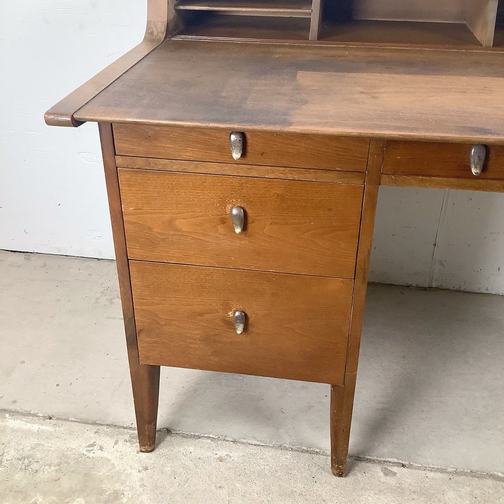 John Van Koert for Drexel Profile Walnut Desk