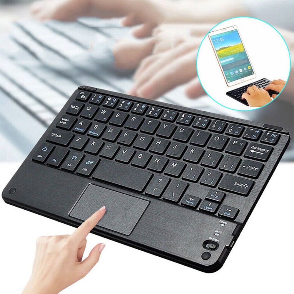New Wireless Bluetooth Keyboard W/Mouse Touchpad For Android/IOS Tablet