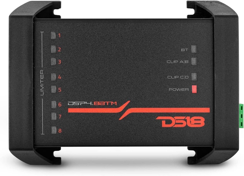 DS18 DSP4.8BTM DSP Crossover Equalizer 4-Channel Digital Sound Processor