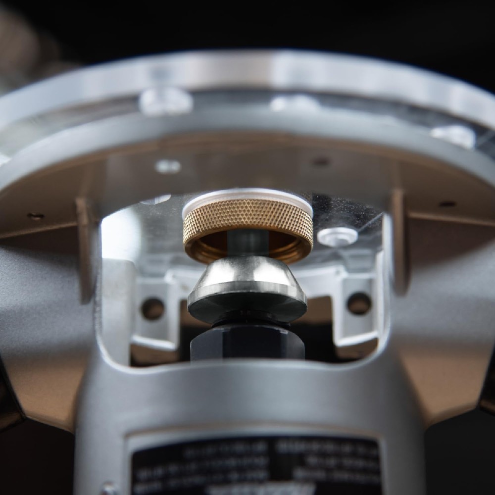 Router Centering Pin & Cone Set - Precision Alignment for 1/4" & 1/2" Collets