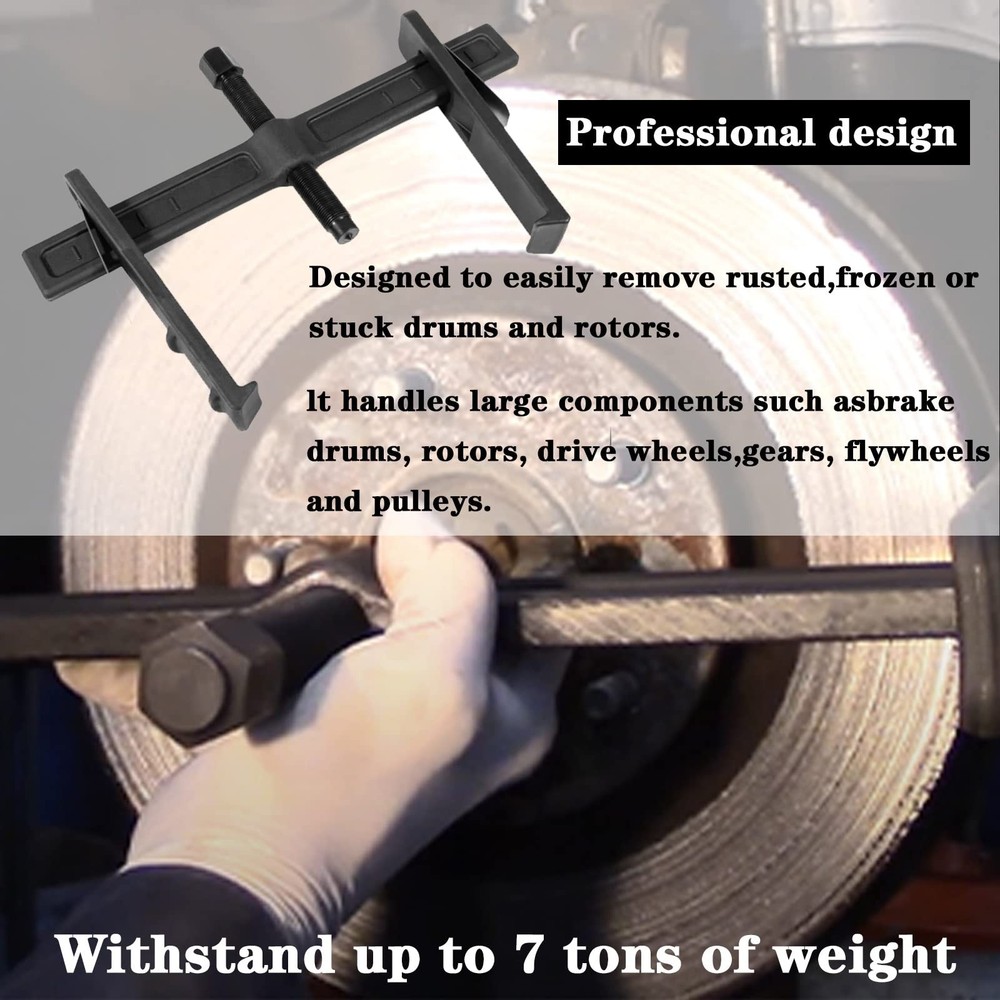 Brake Drum and Rotor Puller Removers Brake Drum Hub Puller for Removing Wheels