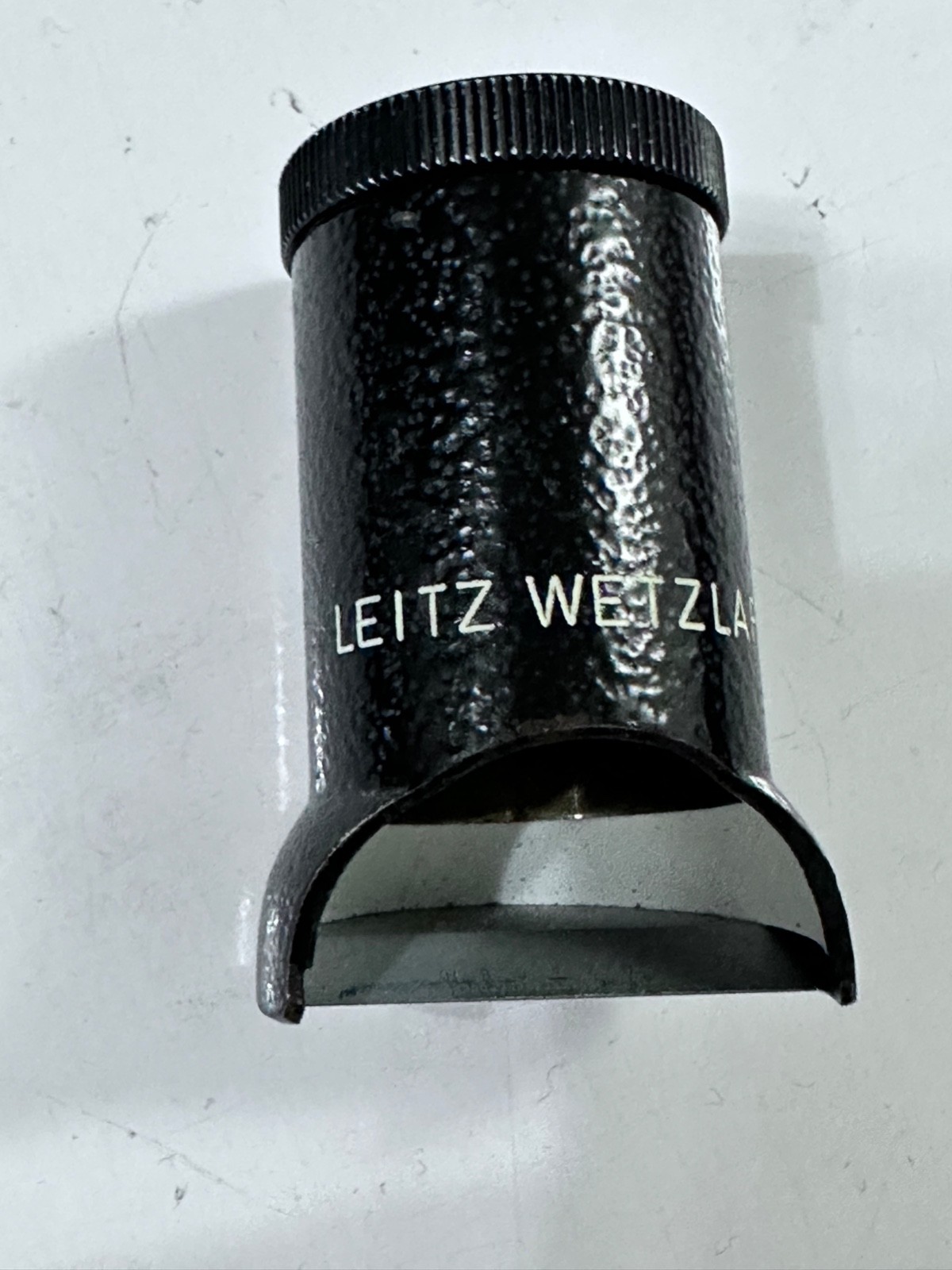 LEITZ WETZLAR Germany 8x Loupe Scale Measuring Magnifying Glass