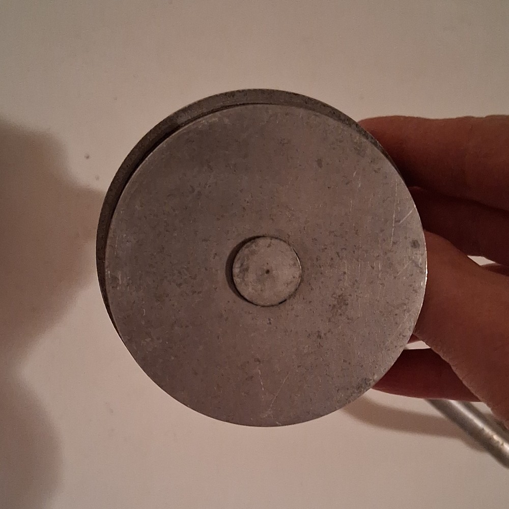 पराग 2 Metal Cookie Press Set Silver with 6 Disks