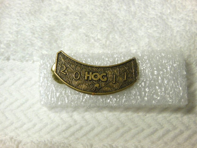 NEW HOG HARLEY DAVIDSON OWNERS GROUP 2011 PATCH & PIN SET