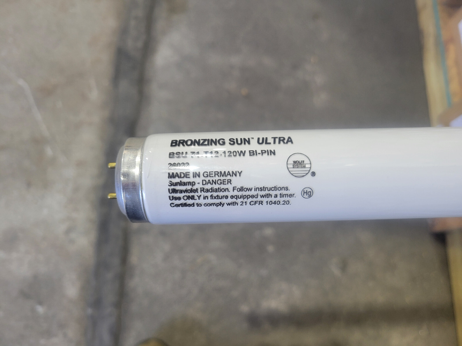 TANNING BED BULBS LAMPS F 71 T12 BI-PIN 120W BRONZING SUN ULTRA U-PICK 8-32