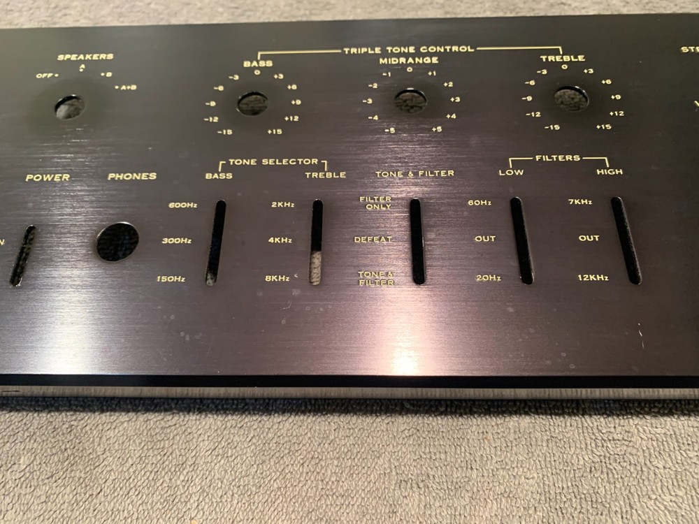 Sansui AU-7700 Integrated Stereo Amplifier - Super Nice Faceplate
