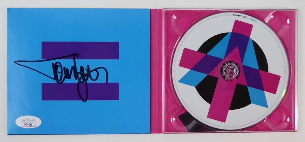 Tommy Lee Andro Signed CD Booklet With CD NEW 2020 Autographed JSA COA