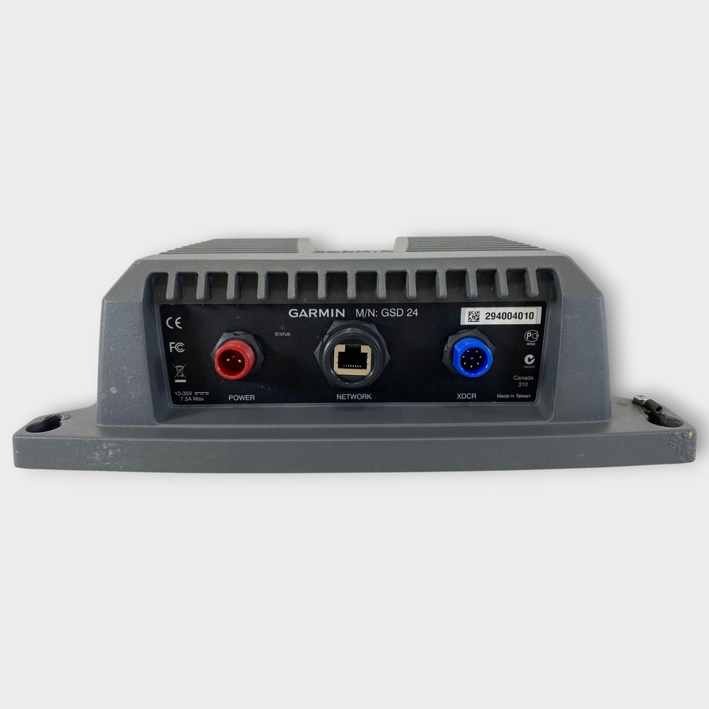 Garmin GSD 24 Network Sounder Module w/Power Cable/Network Cable Used Tested