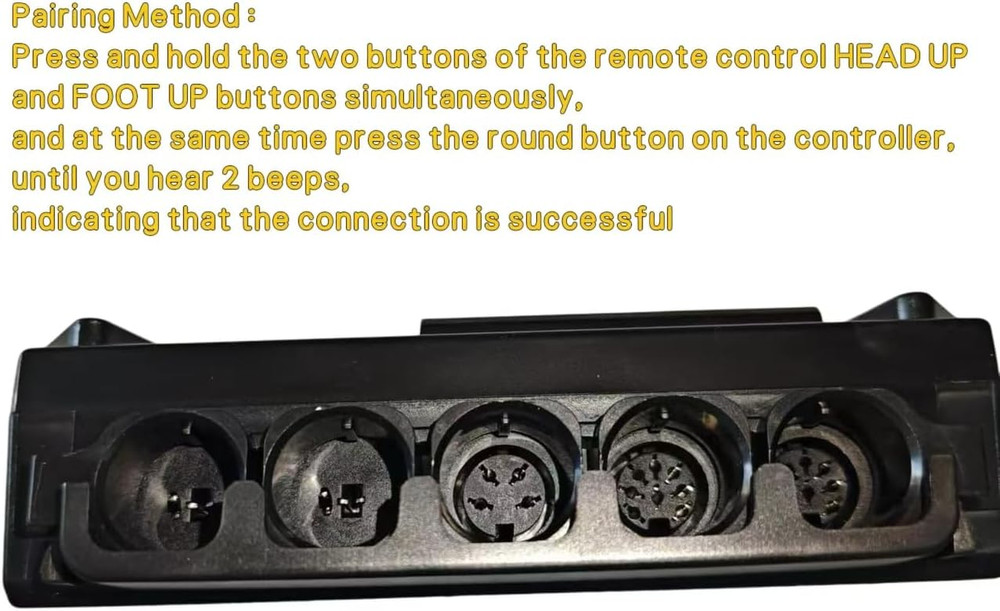 Adjustable Bed Remote for Richmat HJH55 & HJC18 Control Box Replacement