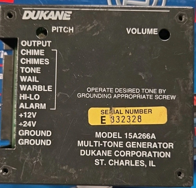 Dukane 15A266A Multitone Generator