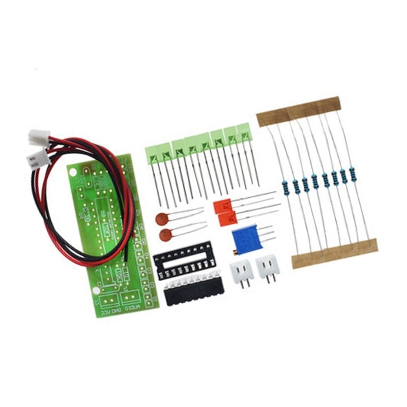 DIY Electronics Set 10 LED Sound Spectrum Analyzers for Sound Level