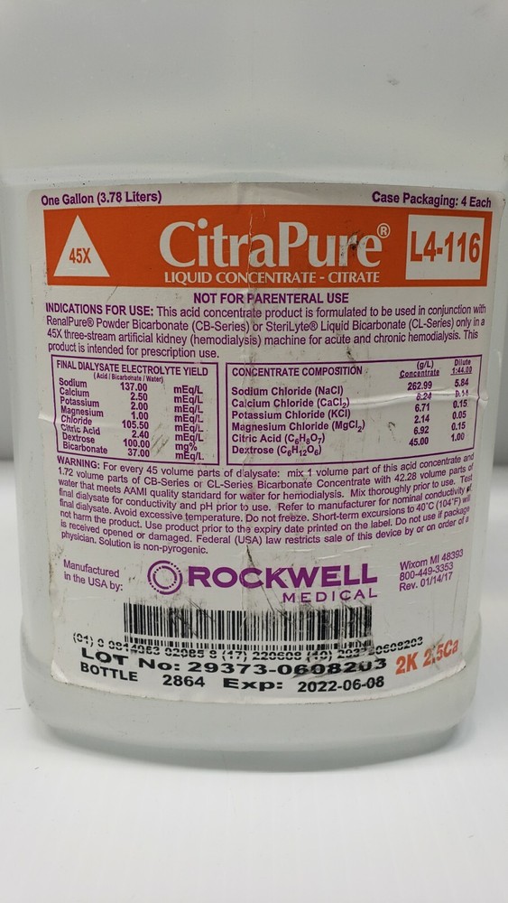 1 Gallon CitraPure L4-116 -