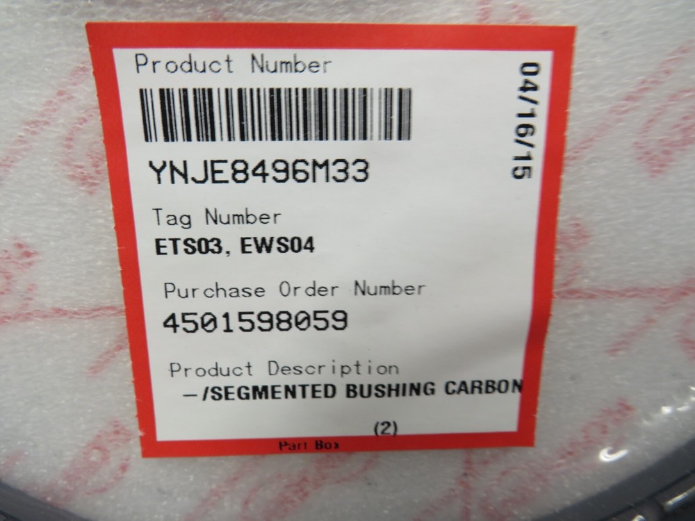 Flowserve YNJE8496M33 Bushing