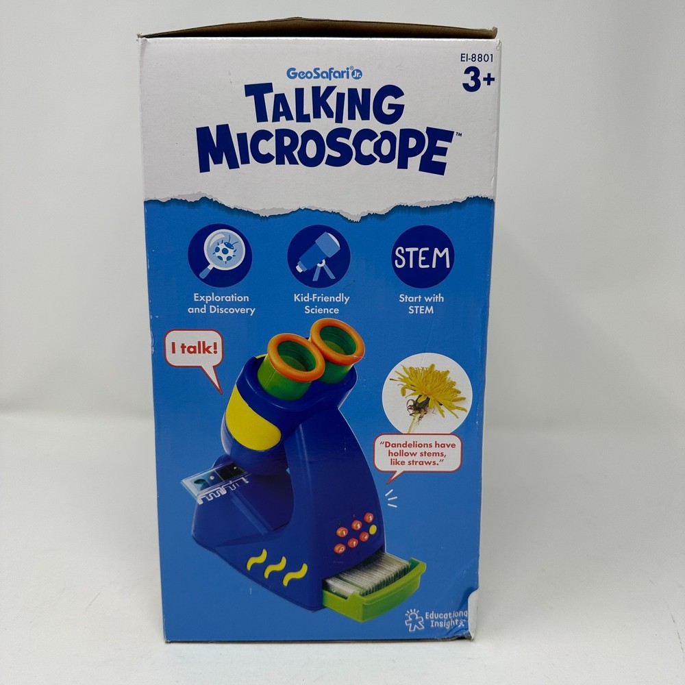 GeoSafari Jr Talking Microscope Bindi Irwin STEM Toy – Pre-Owned