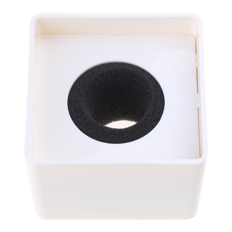 Cube Square Box Microphone Logos TV Station Flags Portable Holder