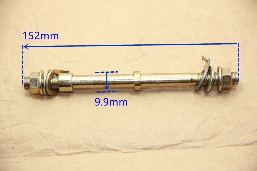 Bicycle eBike M10 X 150mm Front Axle Hub