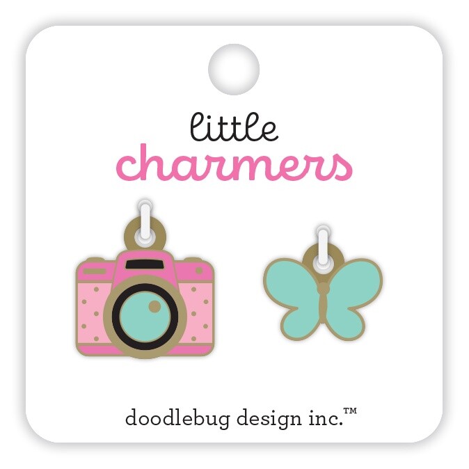 Doodlebug Little Charmers-Pretty Picture, Hello Again