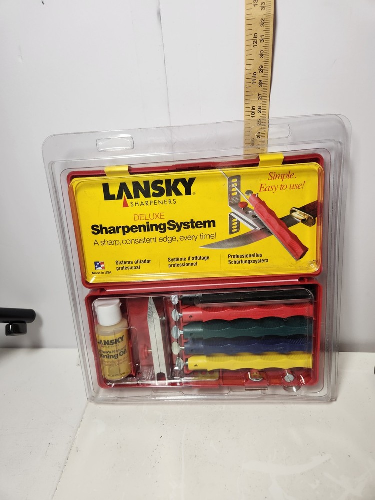 LANSKY UNIVERSAL CONTROLLED-ANGLE KNIFE SHARPENING SYSTEM #LKUNV
