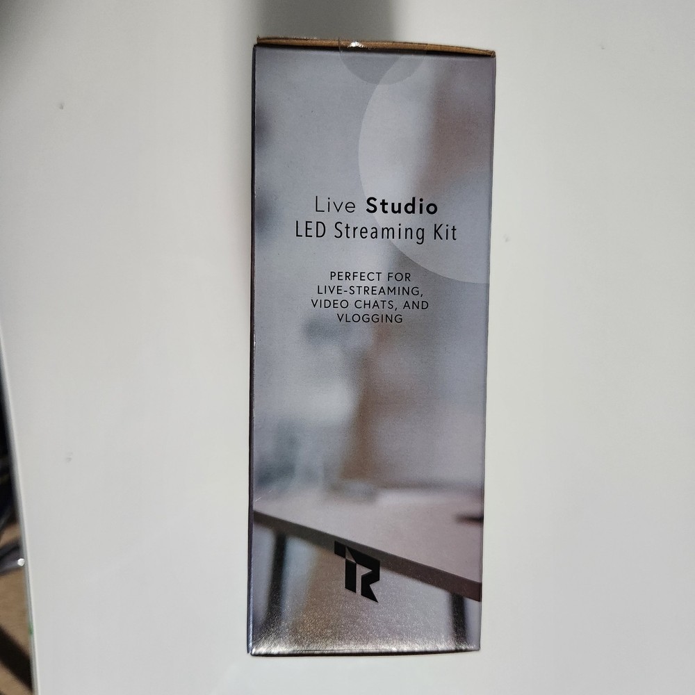 LED Live Streaming Kit 3 Mode Ring Light USB Powered Universal Phone Holder