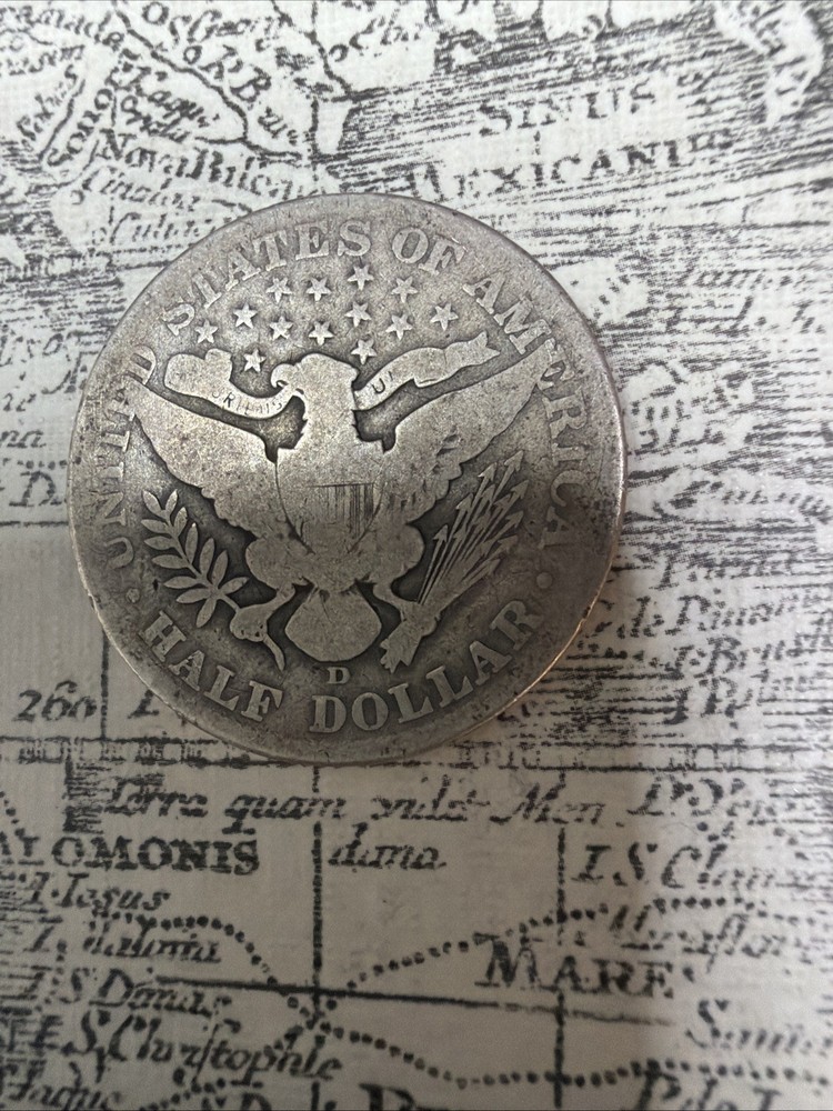 1906 D Barber Half Silver - G - BH04