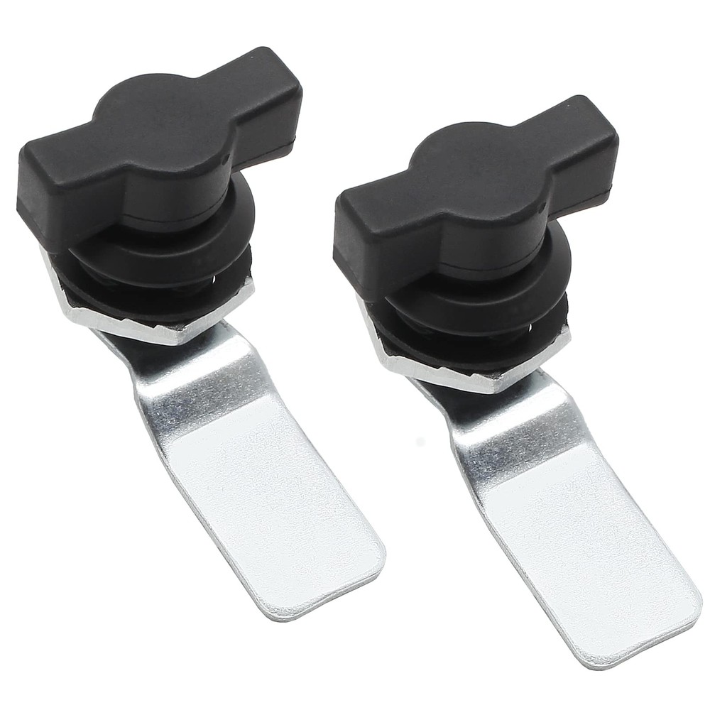 2 Pcs Thumb Operated Offset Cam Lock T Handle Latch