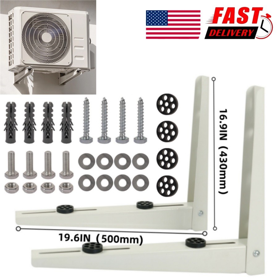 Wall Mounting AC Brackets for 9000-18000BTU Condenser Mini Split Air Conditioner
