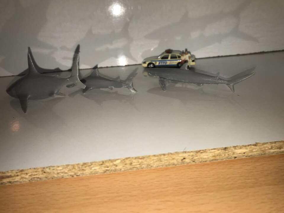 Ho 1/87 Scale Shark Set (UNPAINTED)
