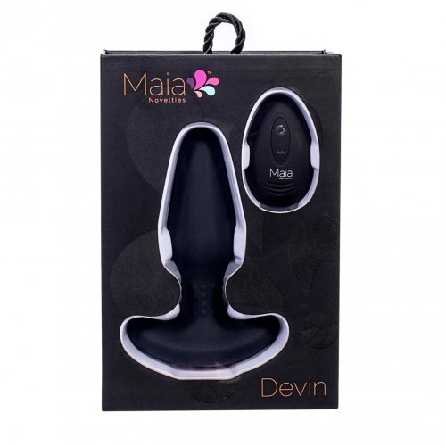 Maia Devin Remote Controlled Dual Motor Rimming Butt Plug