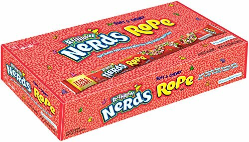Nerds Rope Rainbow Candy 0.92 Ounce Package 24 Count (24-pack)