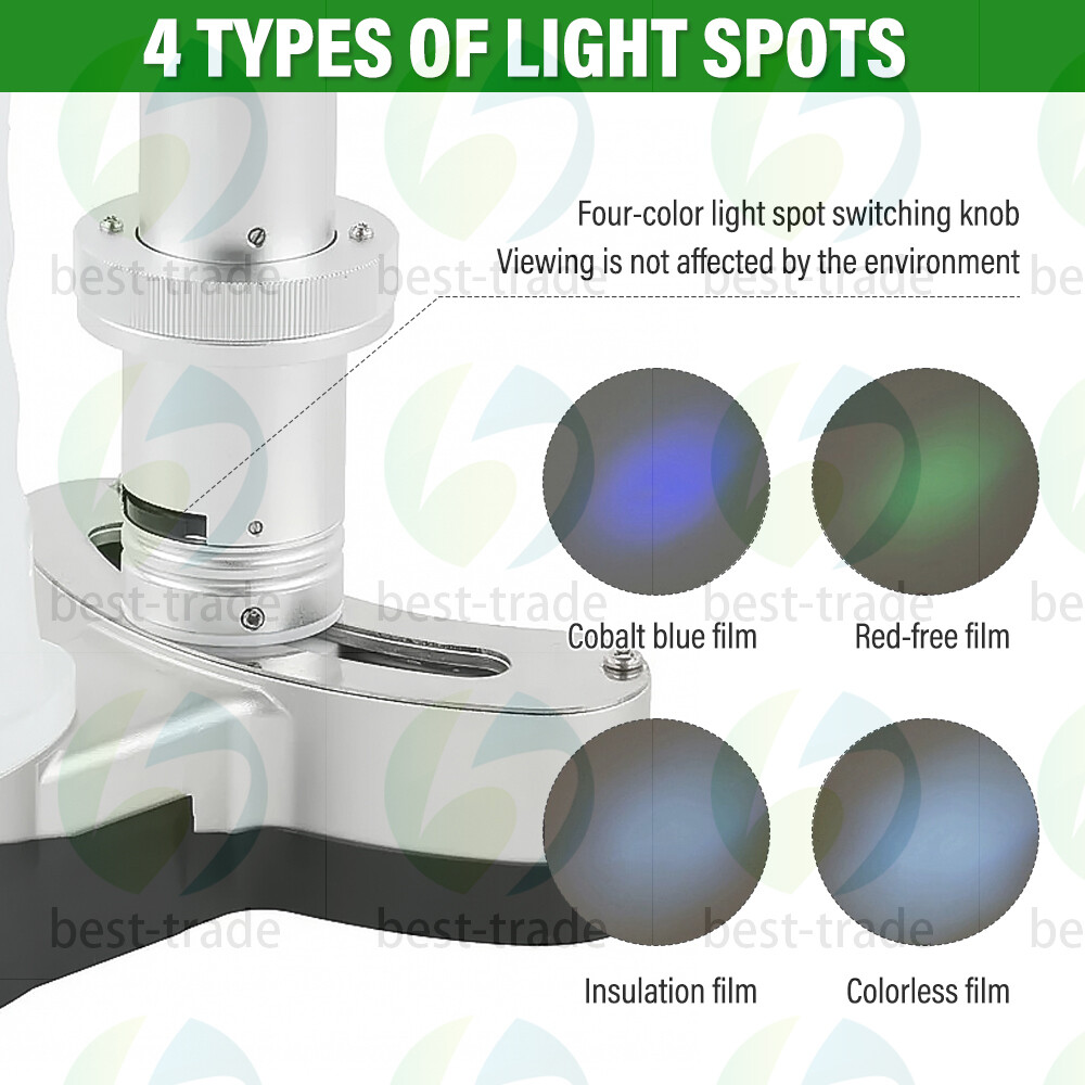 Handheld Slit Lamp LED Microscope Pet Ophthalmology Examination Lightweight